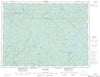 031O Lac Kempt Canadian topographic map, 1:250,000 scale