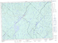 031P09 Lac Edouard Canadian topographic map, 1:50,000 scale