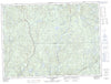 032A02 Lac Aux Goelands Canadian topographic map, 1:50,000 scale