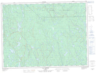 032A11 Lac Trenche Canadian topographic map, 1:50,000 scale