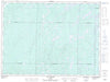 032B05 Lac Bongard Canadian topographic map, 1:50,000 scale