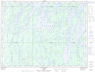 032B06 Baie Saraana Canadian topographic map, 1:50,000 scale