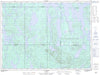 032B07 Lac Nemio Canadian topographic map, 1:50,000 scale