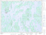 032B10 Lac Duchet Canadian topographic map, 1:50,000 scale