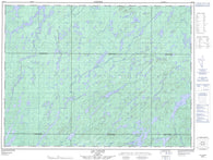 032B14 Lac Lagace Canadian topographic map, 1:50,000 scale