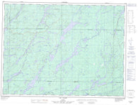 032C08 Lac Valmy Canadian topographic map, 1:50,000 scale