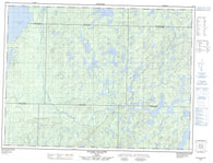 032C10 Riviere Delestre Canadian topographic map, 1:50,000 scale