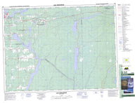 032D02 Lac Kinojevis Canadian topographic map, 1:50,000 scale