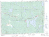 032D04 Larder Lake Canadian topographic map, 1:50,000 scale