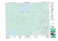 032D06 Riviere Kanasuta Canadian topographic map, 1:50,000 scale