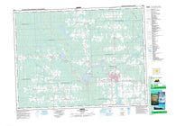 032D09 Amos Canadian topographic map, 1:50,000 scale