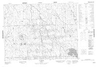 032E03 Villebois Canadian topographic map, 1:50,000 scale