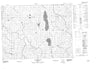 032E07 Lac Mistaouac Canadian topographic map, 1:50,000 scale