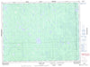 032E12 Chabbie Lake Canadian topographic map, 1:50,000 scale