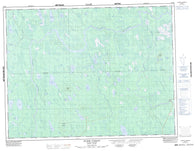 032E14 Riviere Turgeon Canadian topographic map, 1:50,000 scale