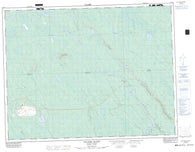 032E15 Collines Gaudet Canadian topographic map, 1:50,000 scale