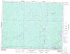 032F03 Passage Du Granite Canadian topographic map, 1:50,000 scale