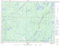 032G04 Lac Picquet Canadian topographic map, 1:50,000 scale