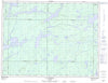 032G05 Lac Margry Canadian topographic map, 1:50,000 scale