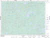 032G11 Lac Dickson Canadian topographic map, 1:50,000 scale