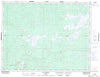 032G13 Lac Inconnu Canadian topographic map, 1:50,000 scale