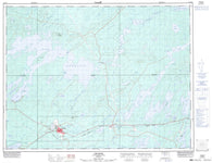 032G15 Chapais Canadian topographic map, 1:50,000 scale