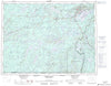 032G Chibougamau Canadian topographic map, 1:250,000 scale