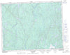 032H08 Lac Bellemare Canadian topographic map, 1:50,000 scale