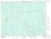 032H13 Lac Mitshisso Canadian topographic map, 1:50,000 scale