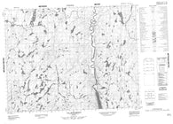 032I01 Lac Morampont Canadian topographic map, 1:50,000 scale