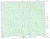 032I03 Lac Dutilly Canadian topographic map, 1:50,000 scale