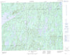 032I04 Lac Des Canots Canadian topographic map, 1:50,000 scale