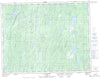 032I06 Lac Claverie Canadian topographic map, 1:50,000 scale
