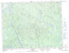 032I07 Lac Pauli Canadian topographic map, 1:50,000 scale