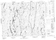 032I08 Lac Primont Canadian topographic map, 1:50,000 scale