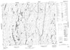 032I08 Lac Primont Canadian topographic map, 1:50,000 scale