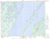 032I13 Ile Guillaume Couture Canadian topographic map, 1:50,000 scale