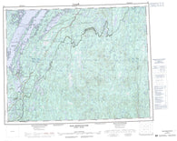 032I Baie Abatagouche Canadian topographic map, 1:250,000 scale