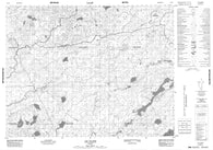 032J02 Lac Claire Canadian topographic map, 1:50,000 scale