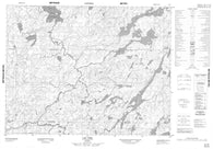 032J04 Lac Omo Canadian topographic map, 1:50,000 scale