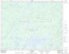 032J11 Lac Assinica Canadian topographic map, 1:50,000 scale