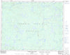 032J12 Ruisseau Lucky Strike Canadian topographic map, 1:50,000 scale