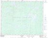 032J13 Lac Ginguet Canadian topographic map, 1:50,000 scale