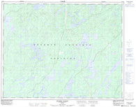 032J14 Riviere Coigne Canadian topographic map, 1:50,000 scale