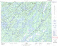 032J16 Lac Bueil Canadian topographic map, 1:50,000 scale