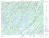 032J16 Lac Bueil Canadian topographic map, 1:50,000 scale