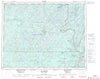 032J Lac Assinica Canadian topographic map, 1:250,000 scale