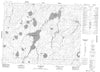 032K04 Lac Bouchier Canadian topographic map, 1:50,000 scale