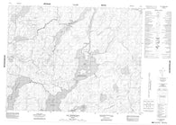 032K07 Lac Opataouaga Canadian topographic map, 1:50,000 scale