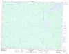 032K11 Lac Ouagama Canadian topographic map, 1:50,000 scale